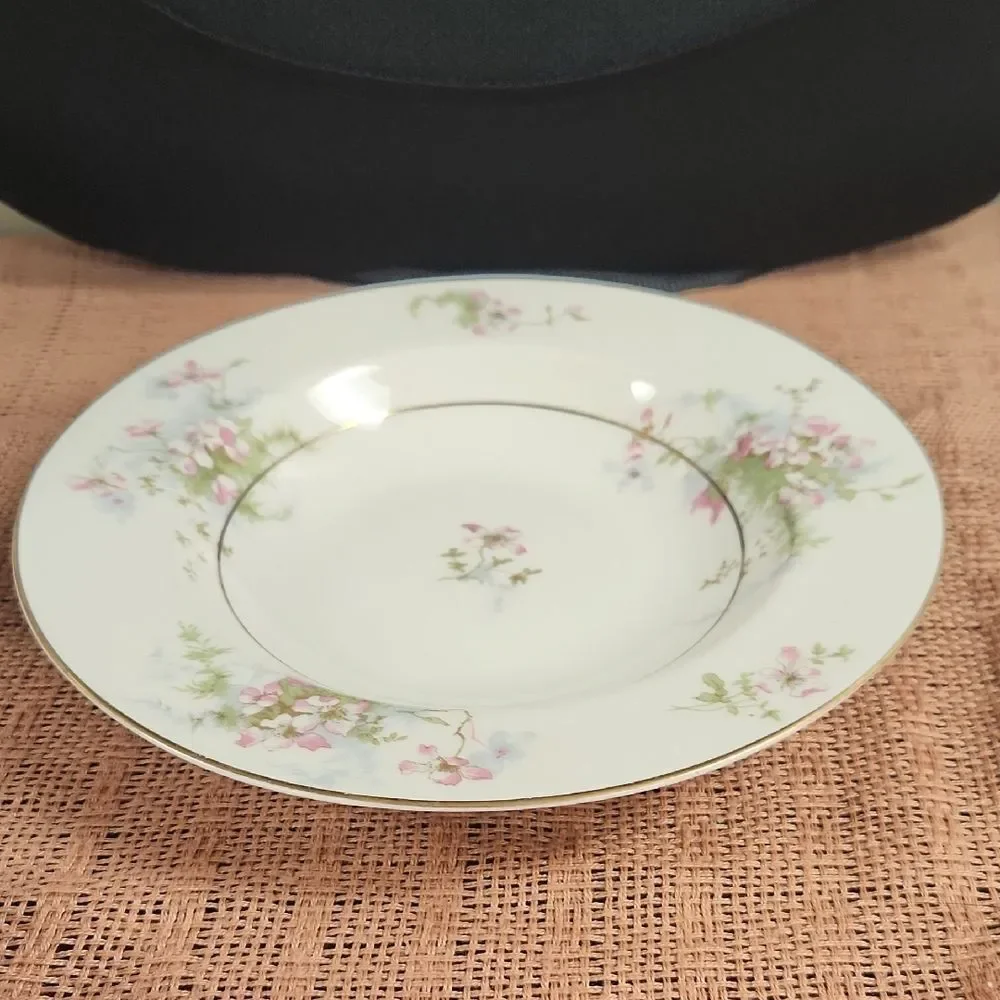 Theodore Haviland Apple Blossom Floral Soup Bowl